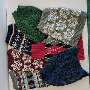 🐶 Lot of 7 Small Dog Sweaters 🐶